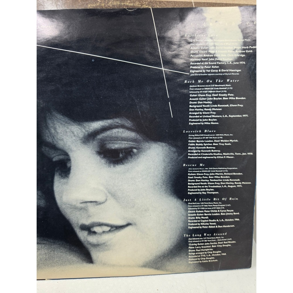 Linda Ronstadt A Retrospective Vinyl LP 2-Record Set Capitol SKBB-11629 1977 VG - Picture 6 of 10